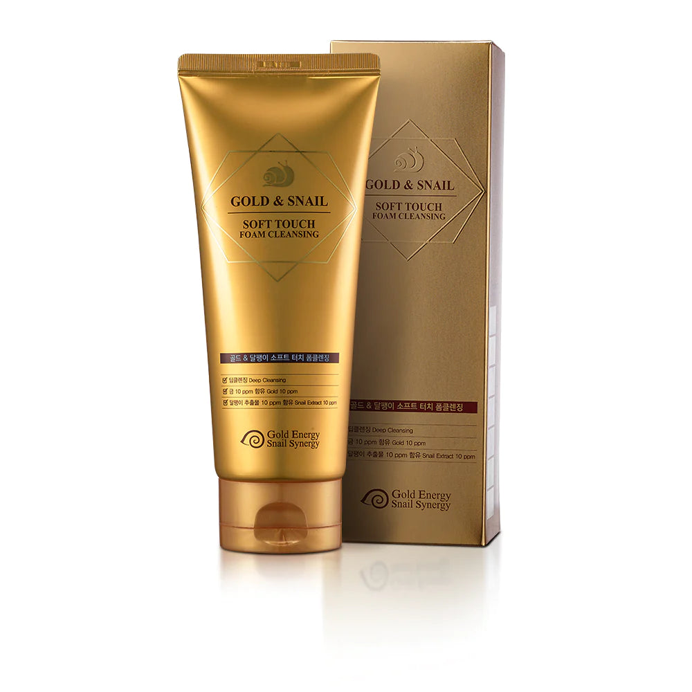 GOLD & SNAIL SOFT TOUCH FOAMING CLEANSER - 170 ml
