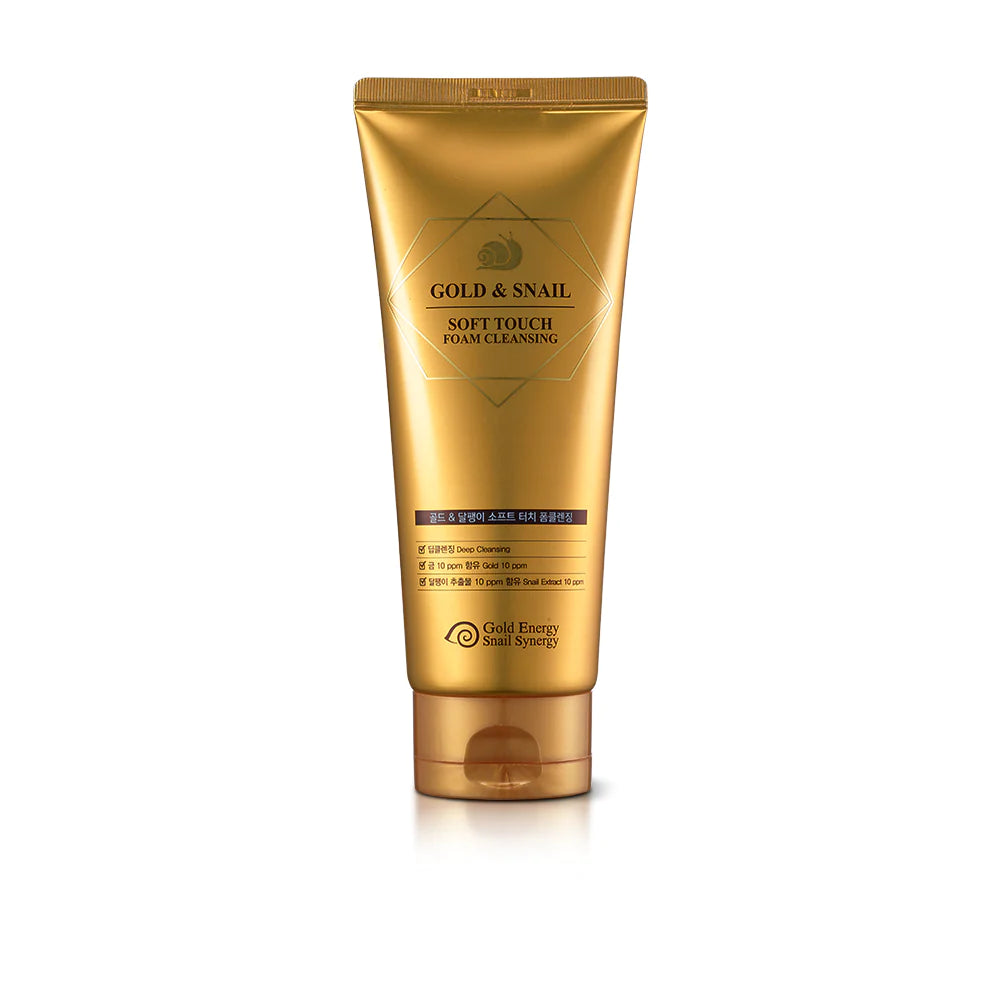 GOLD & SNAIL SOFT TOUCH FOAMING CLEANSER - 170 ml