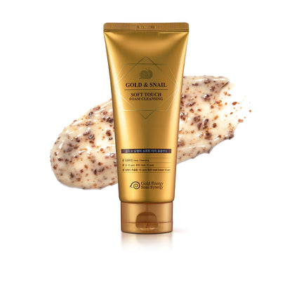 GOLD & SNAIL SOFT TOUCH FOAMING CLEANSER - 170 ml